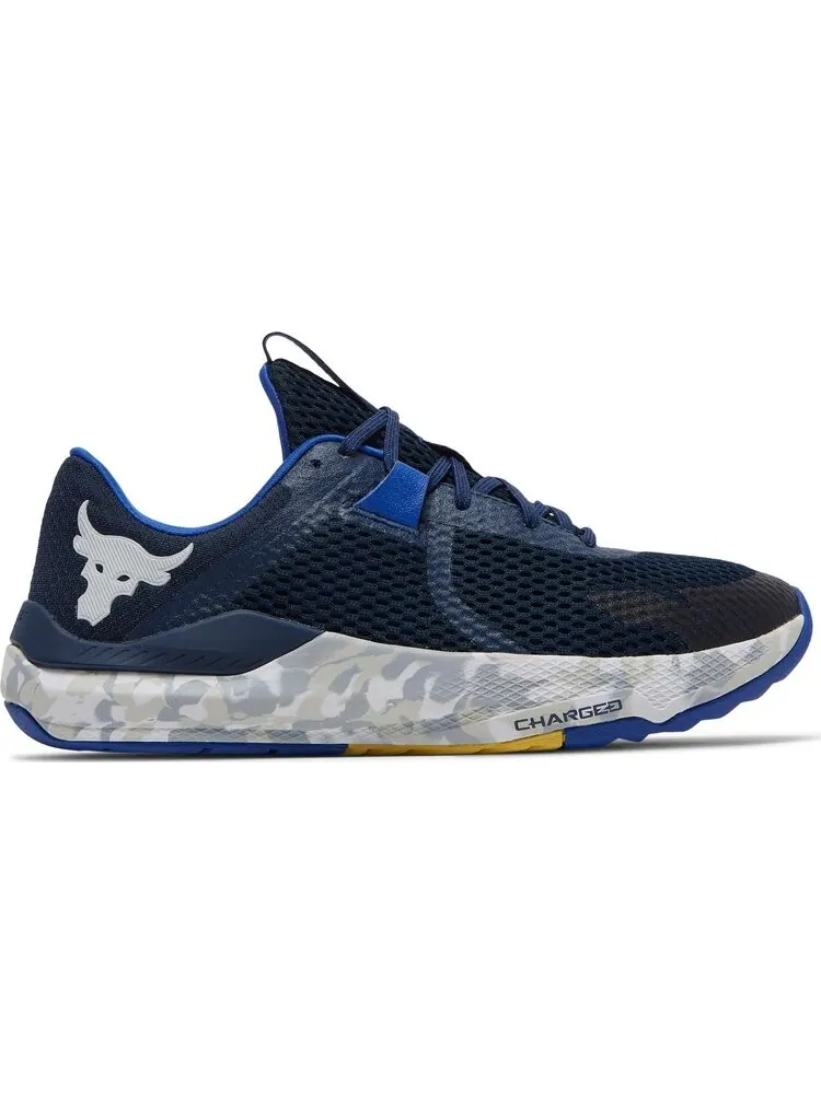 Кроссовки Under Armour Project Rock BSR 2 Marble - Academy — изображение 1 из 8, синий