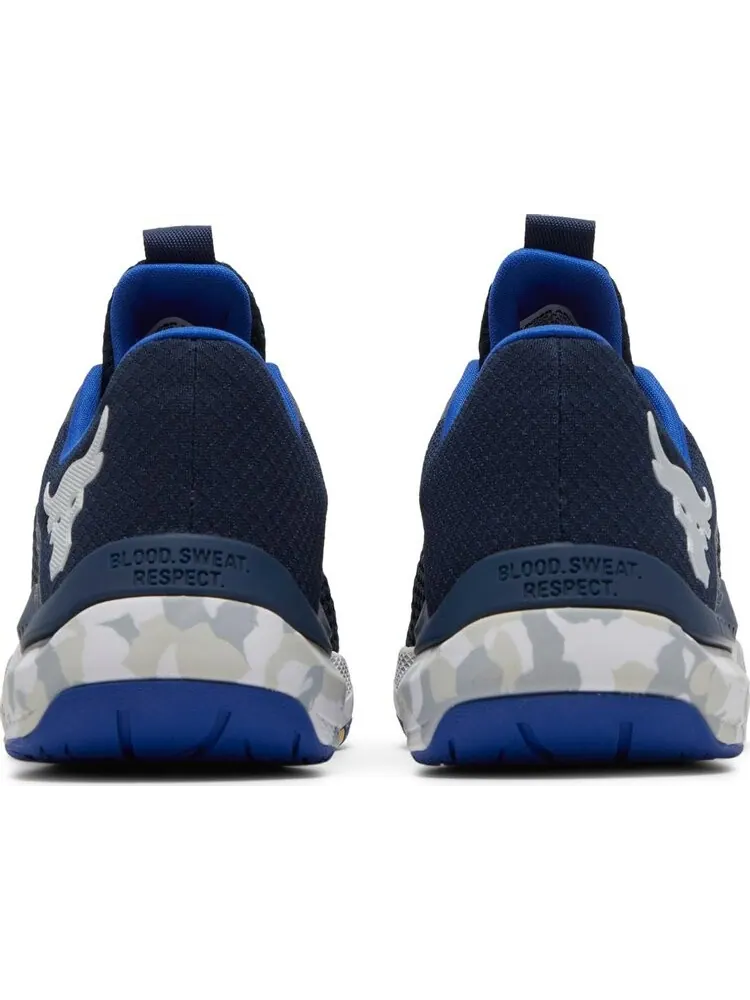 Кроссовки Under Armour Project Rock BSR 2 Marble - Academy — изображение 6 из 8, синий