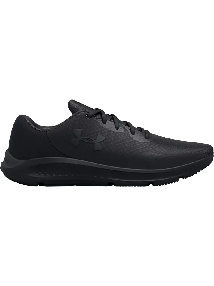 Кроссовки Under Armour Charged Pursuit 3 4E Wide Triple Black — изображение 1 из 1, черный
