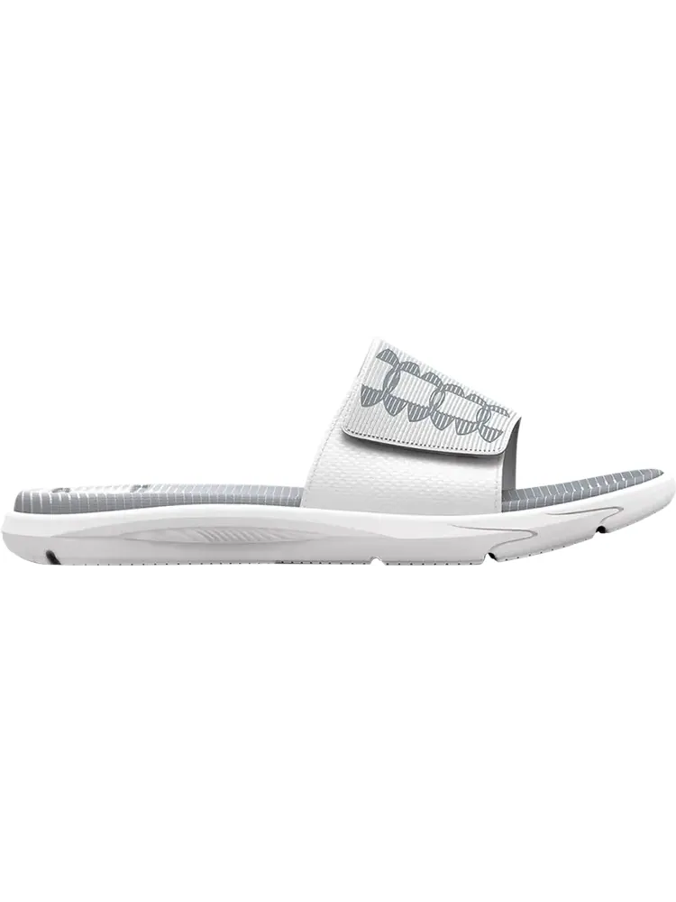 Сандалии Under Armour Mercenary Slide White Halo Grey — изображение 1 из 1, белый