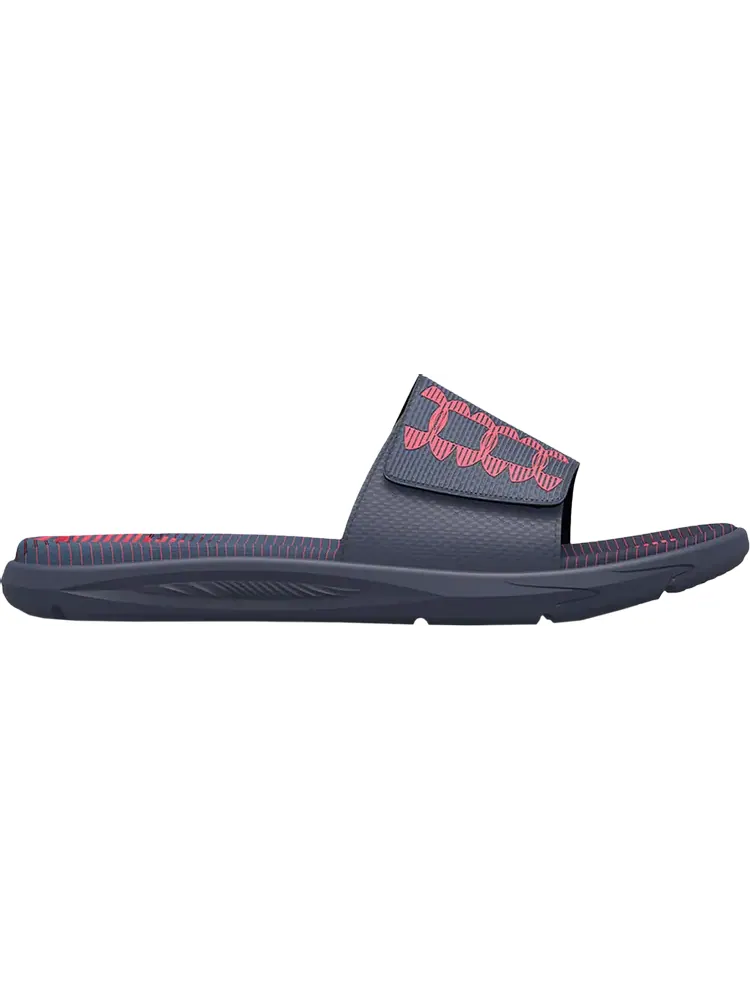 Сандалии Under Armour Mercenary Slide Tempered Steel Aurora Purple — изображение 1 из 1, фиолетовый