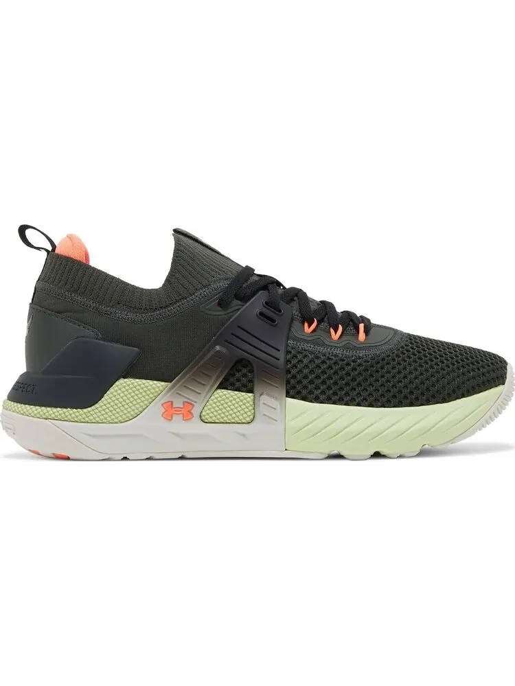 Кроссовки Under Armour Project Rock 4 Mana Baroque Green — изображение 1 из 8, зеленый