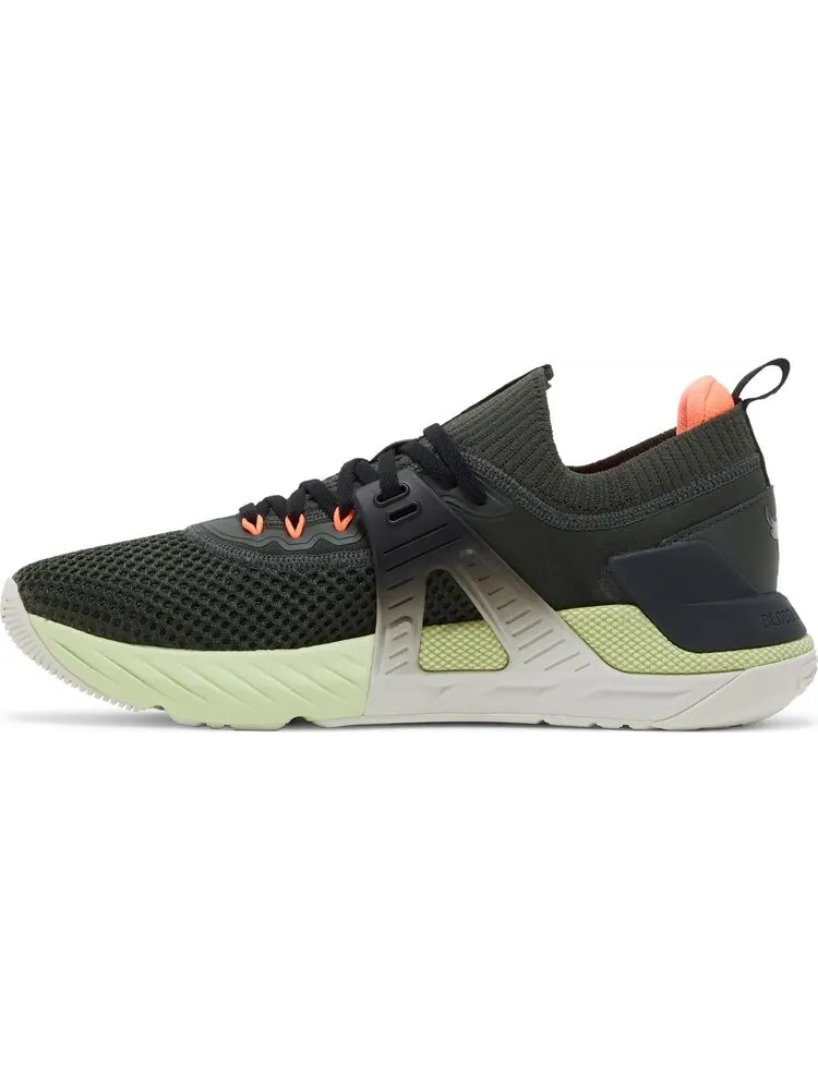 Кроссовки Under Armour Project Rock 4 Mana Baroque Green — изображение 3 из 8, зеленый
