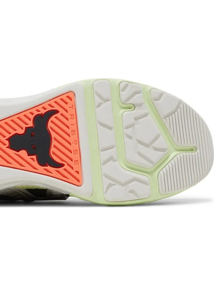 Кроссовки Under Armour Project Rock 4 Mana Baroque Green — изображение 5 из 8, зеленый