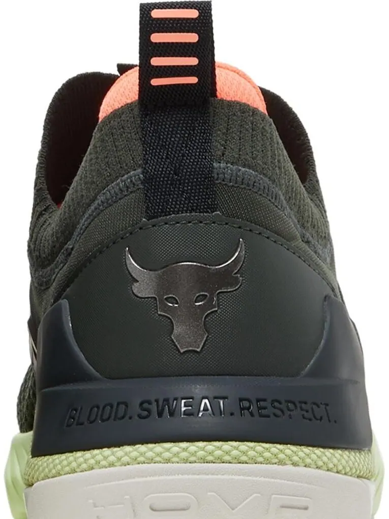 Кроссовки Under Armour Project Rock 4 Mana Baroque Green — изображение 7 из 8, зеленый