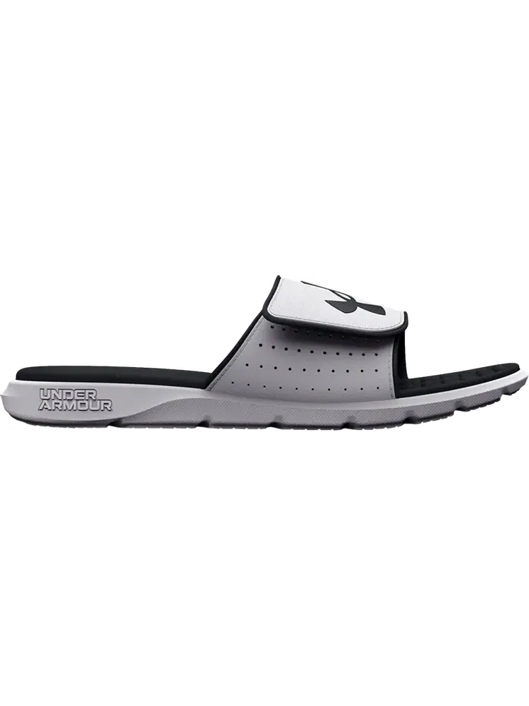 Сандалии Under Armour Ignite 7 Slide White Black — изображение 1 из 1, белый