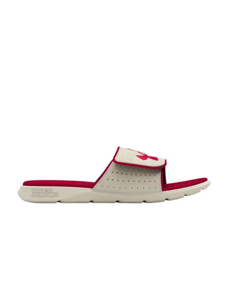 Сандалии Under Armour Ignite Pro Slide 'Summit White Inferno Red' — изображение 1 из 1, белый/красный