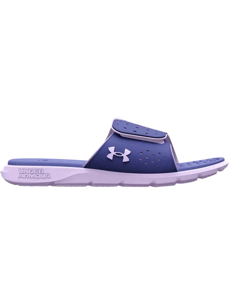 Сандалии Under Armour Wmns Ignite Pro Slide Baja Blue Nebula Purple — изображение 1 из 1, синий