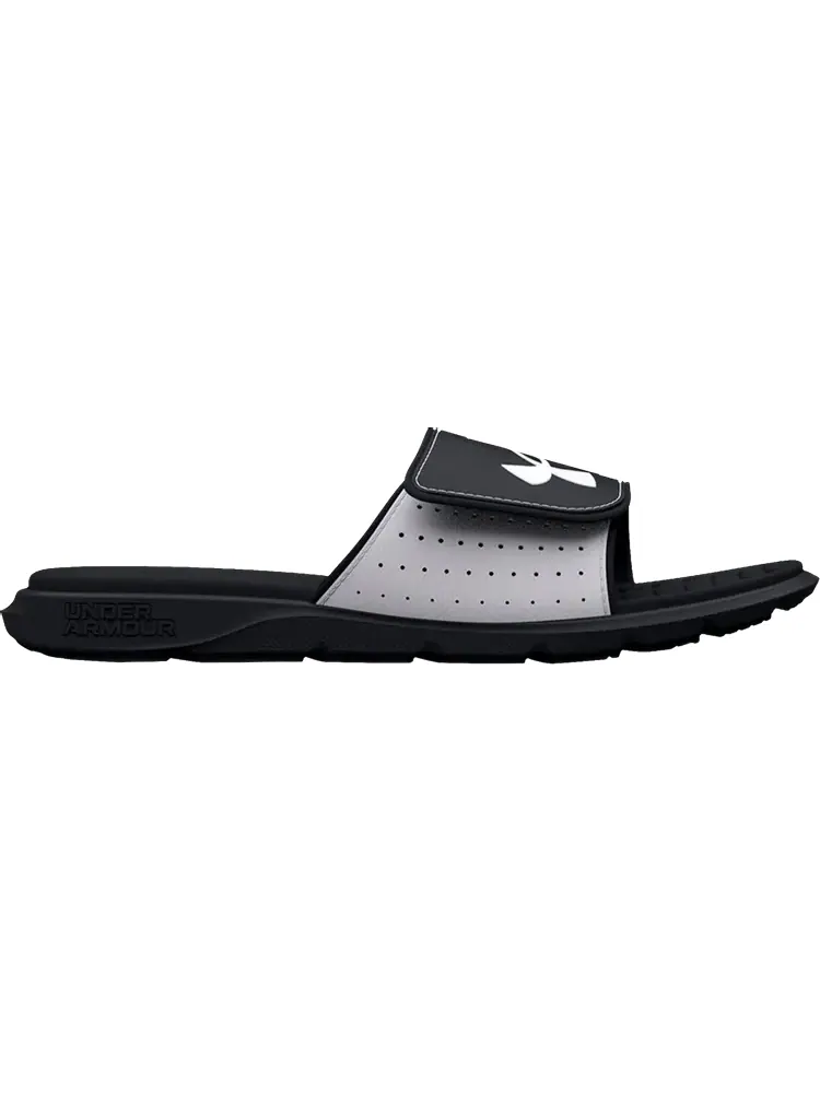 Сандалии Under Armour Ignite 7 Slide GS White Black — изображение 1 из 1, белый