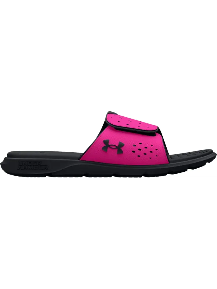 Сандалии Under Armour Ignite Pro Slide GS Black Rebel Pink — изображение 1 из 1, черный