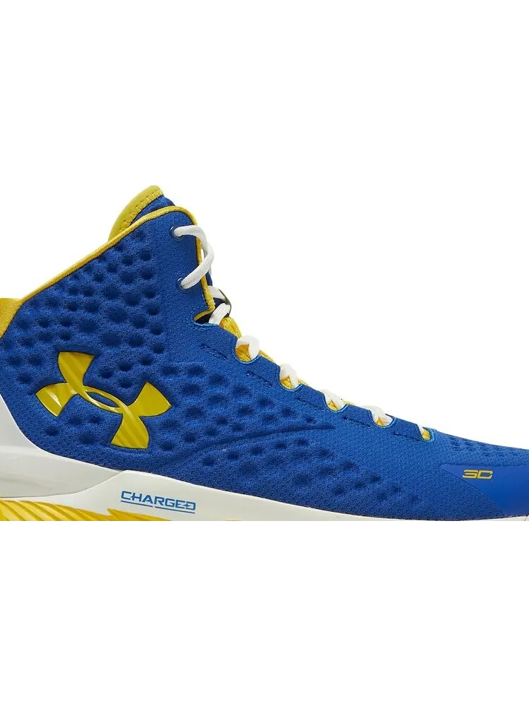 Кроссовки Under Armour Curry 1 Retro Home 2021 — изображение 2 из 8, синий