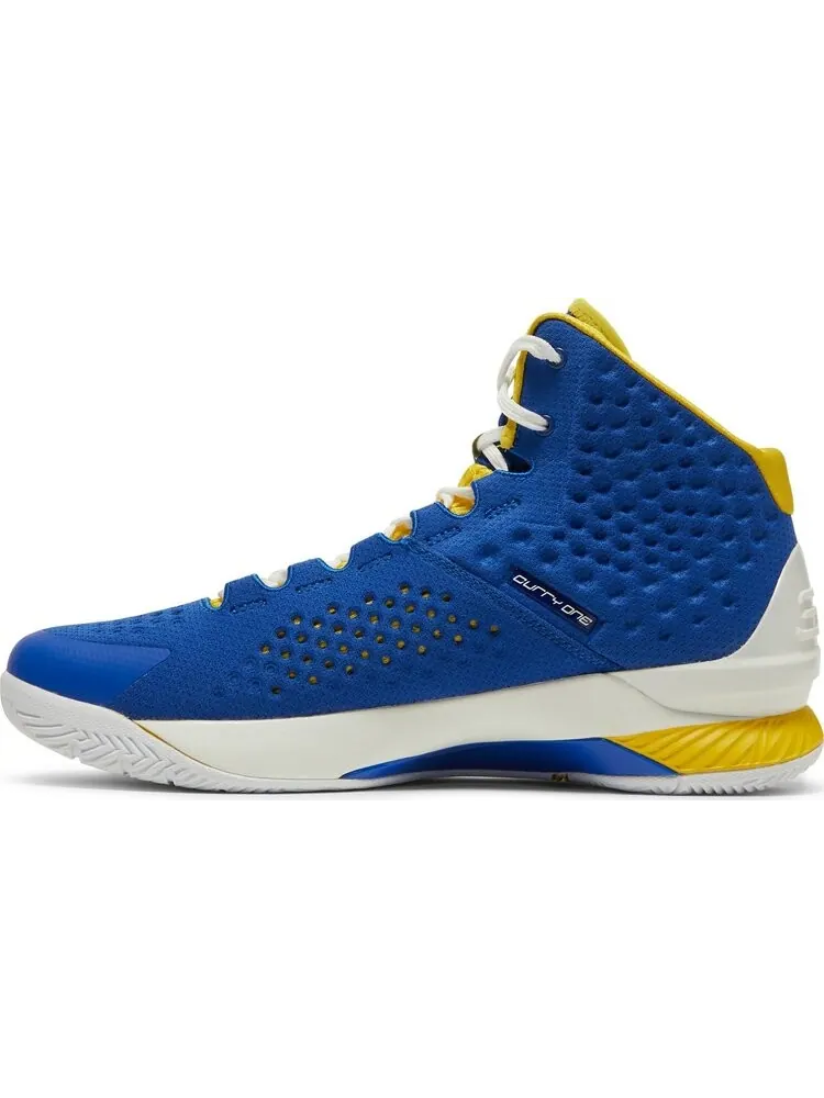 Кроссовки Under Armour Curry 1 Retro Home 2021 — изображение 3 из 8, синий