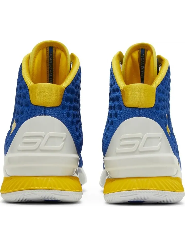 Кроссовки Under Armour Curry 1 Retro Home 2021 — изображение 6 из 8, синий