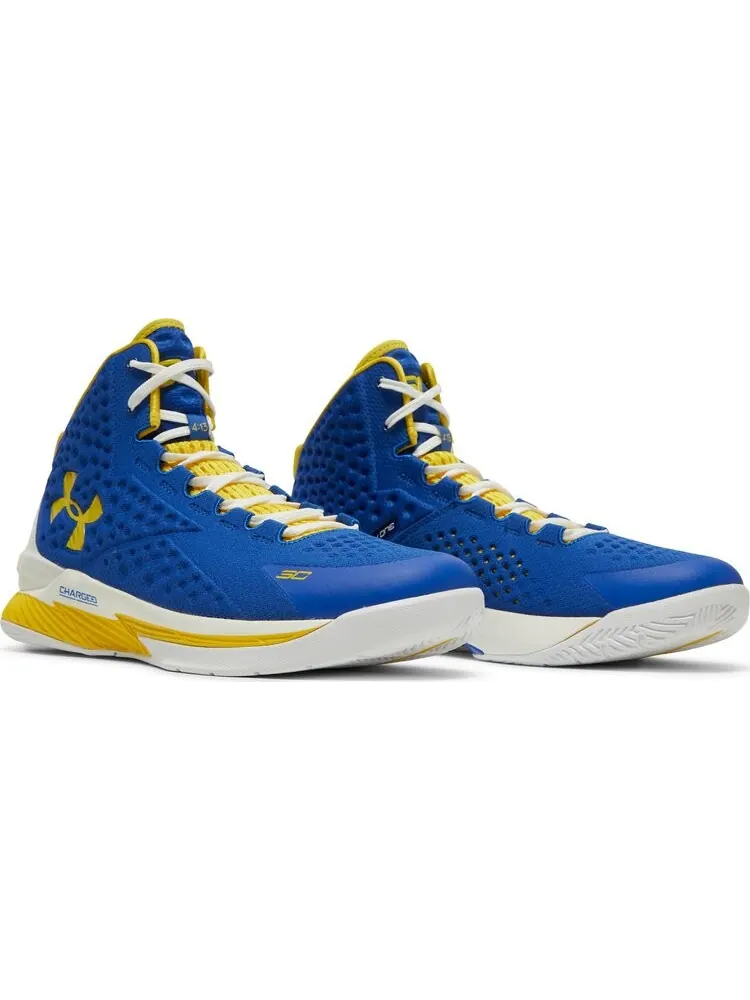 Кроссовки Under Armour Curry 1 Retro Home 2021 — изображение 8 из 8, синий