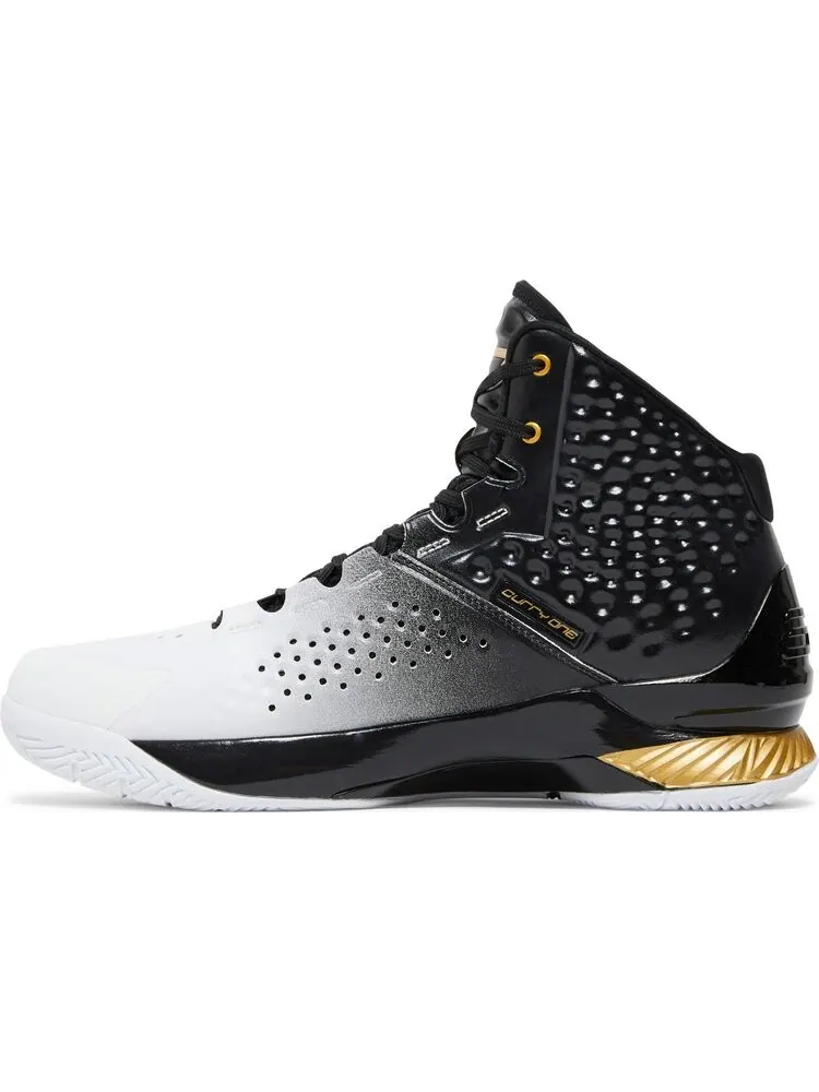 Кроссовки Under Armour Curry 1 Retro MVP 2022 — изображение 3 из 8, черный