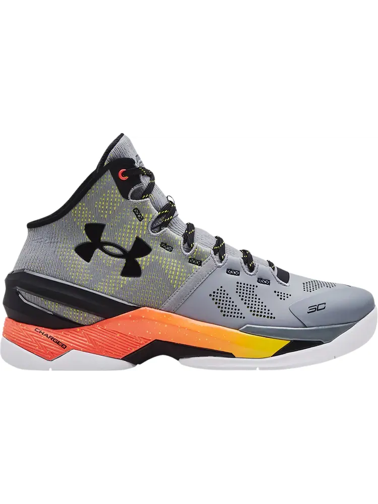 Кроссовки Under Armour Curry 2 Retro Iron Sharpens Iron 2022 — изображение 1 из 1, серый