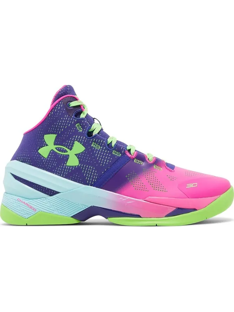 Кроссовки Under Armour Curry 2 Retro Northern Lights 2022 — изображение 1 из 8, мульти