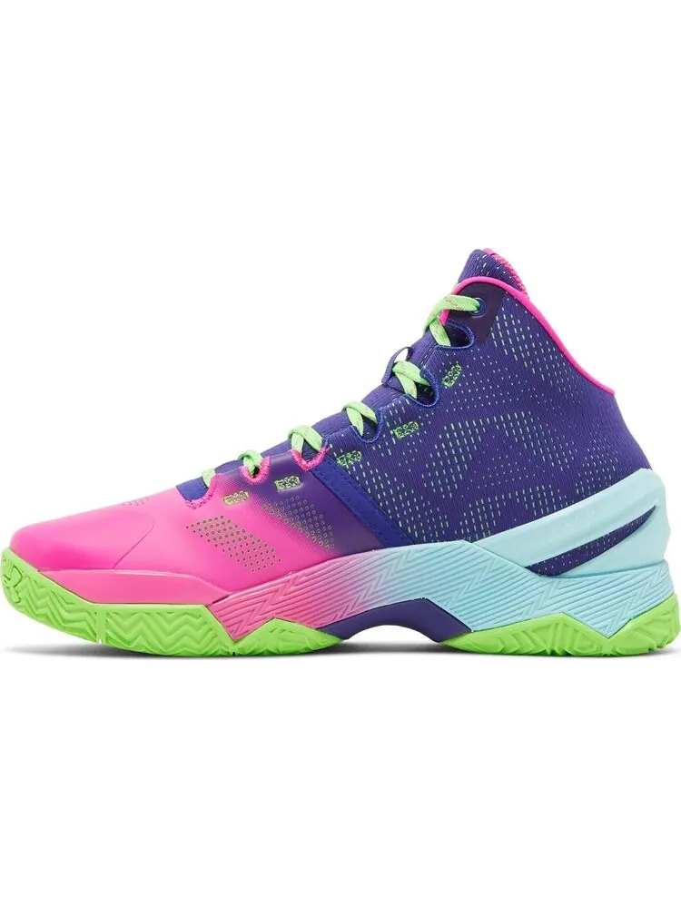 Кроссовки Under Armour Curry 2 Retro Northern Lights 2022 — изображение 3 из 8, мульти