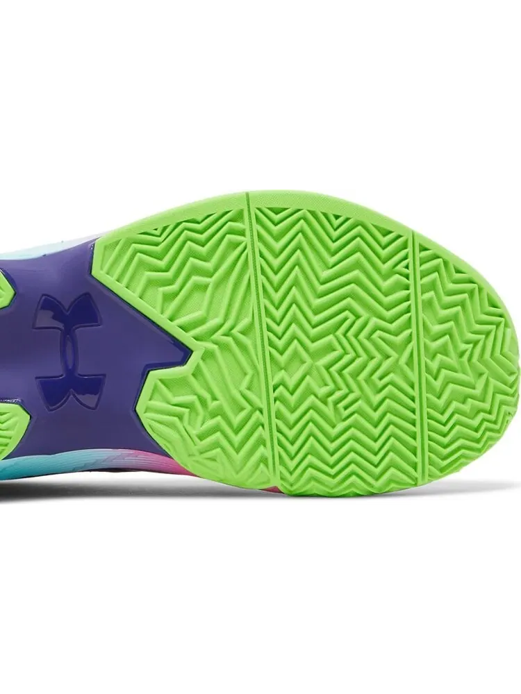 Кроссовки Under Armour Curry 2 Retro Northern Lights 2022 — изображение 5 из 8, мульти