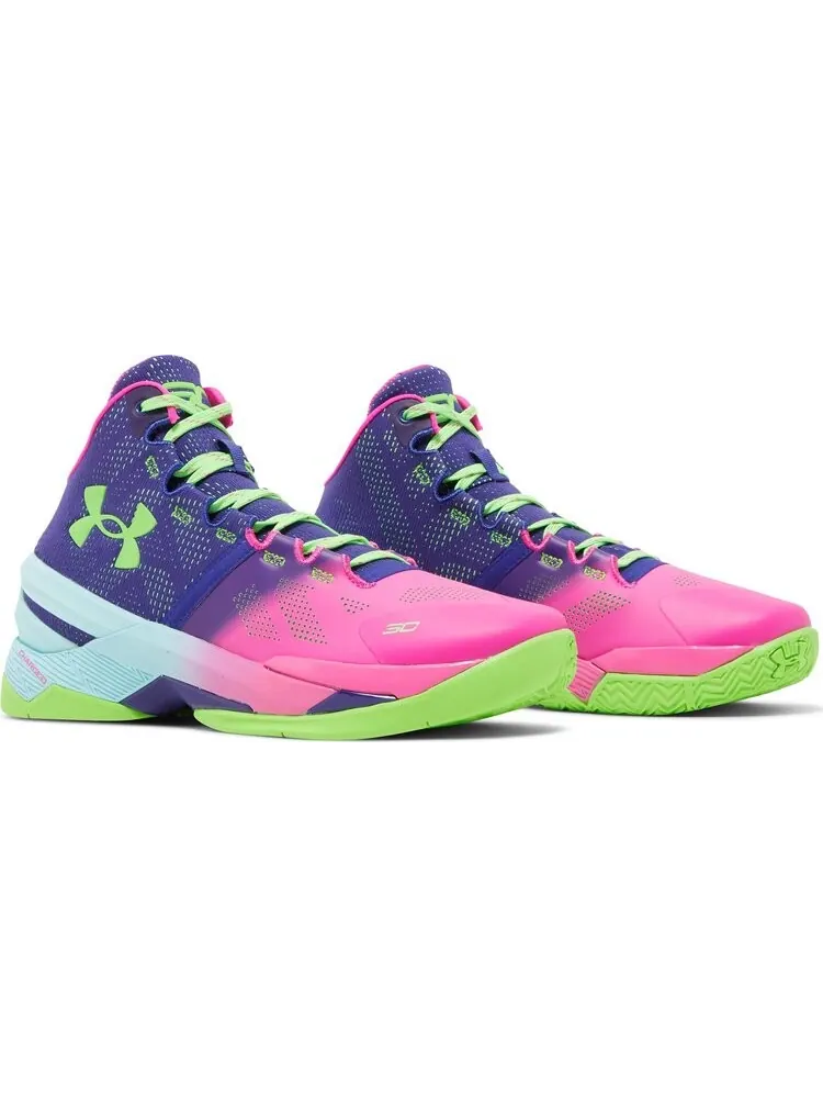 Кроссовки Under Armour Curry 2 Retro Northern Lights 2022 — изображение 8 из 8, мульти