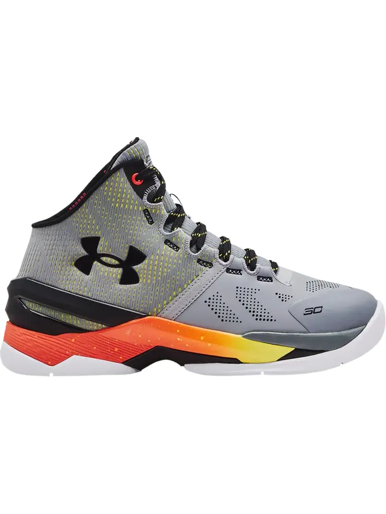 Кроссовки Under Armour Curry 2 Retro GS Iron Sharpens Iron 2022 — изображение 1 из 1, серый