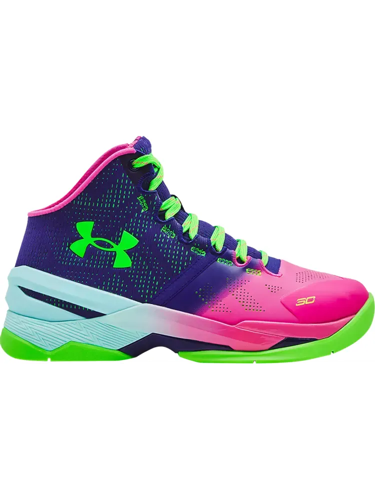 Кроссовки Under Armour Curry 2 Retro GS Northern Lights 2022 — изображение 1 из 1, мульти