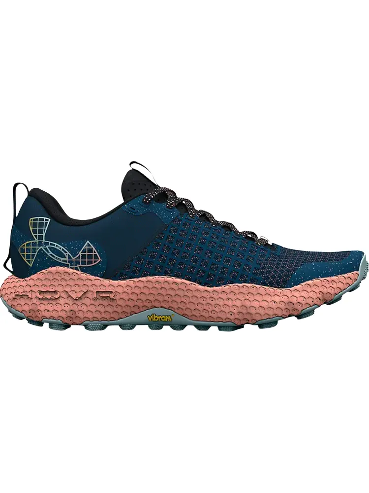 Кроссовки Under Armour HOVR Ridge Trek Petrol Blue Lunar Coral — изображение 1 из 1, синий