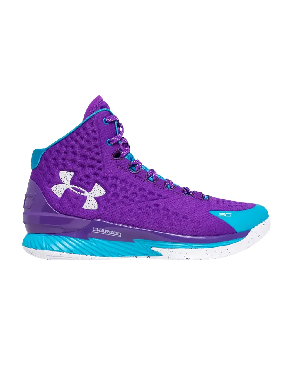 Кроссовки Curry 1 Retro 2022 Under Armour — изображение 1 из 1, голубой