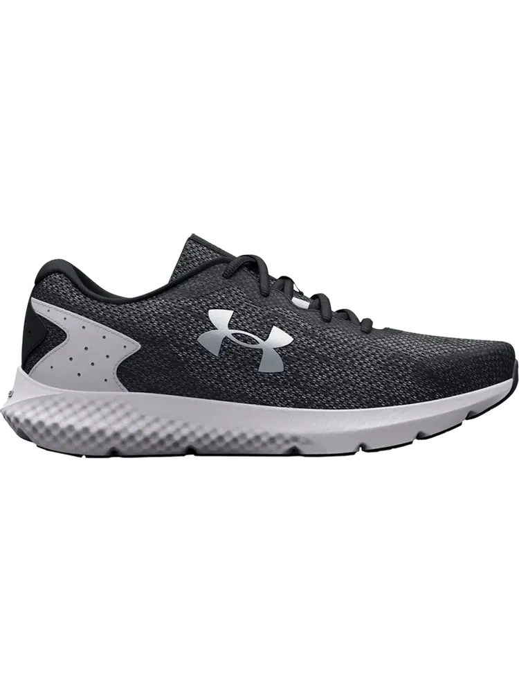 Кроссовки Under Armour Charged Rogue 3 Black White — изображение 1 из 1, черный