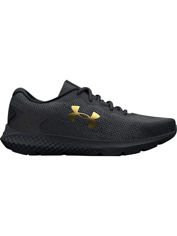 Кроссовки Under Armour Charged Rogue 3 Black Metallic Gold — изображение 1 из 1, черный