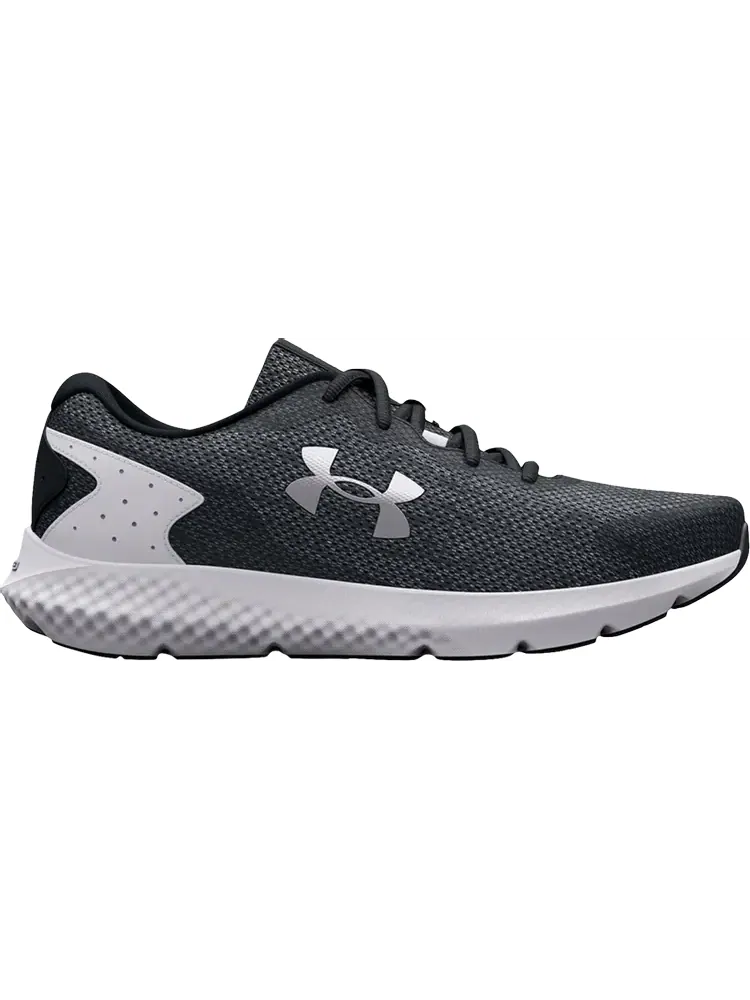 Кроссовки Under Armour Wmns Charged Rogue 3 Knit Black White — изображение 1 из 1, черный