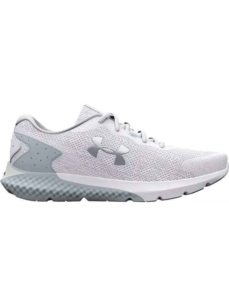 Кроссовки Under Armour Wmns Charged Rogue 3 Knit White Grey Mist — изображение 1 из 1, белый