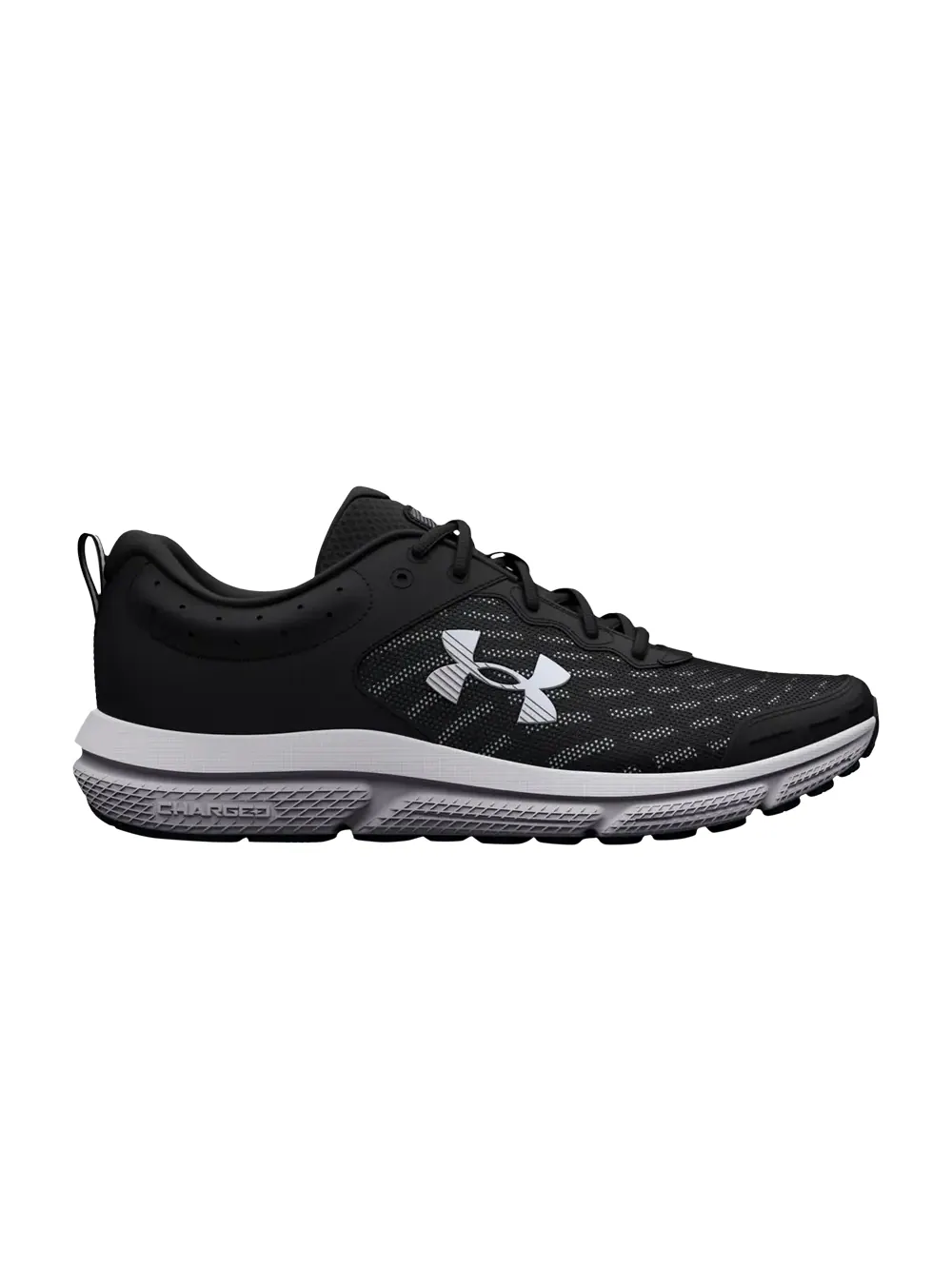 Кроссовки Charged Assert 10 Under Armour — изображение 1 из 1, черный/белый