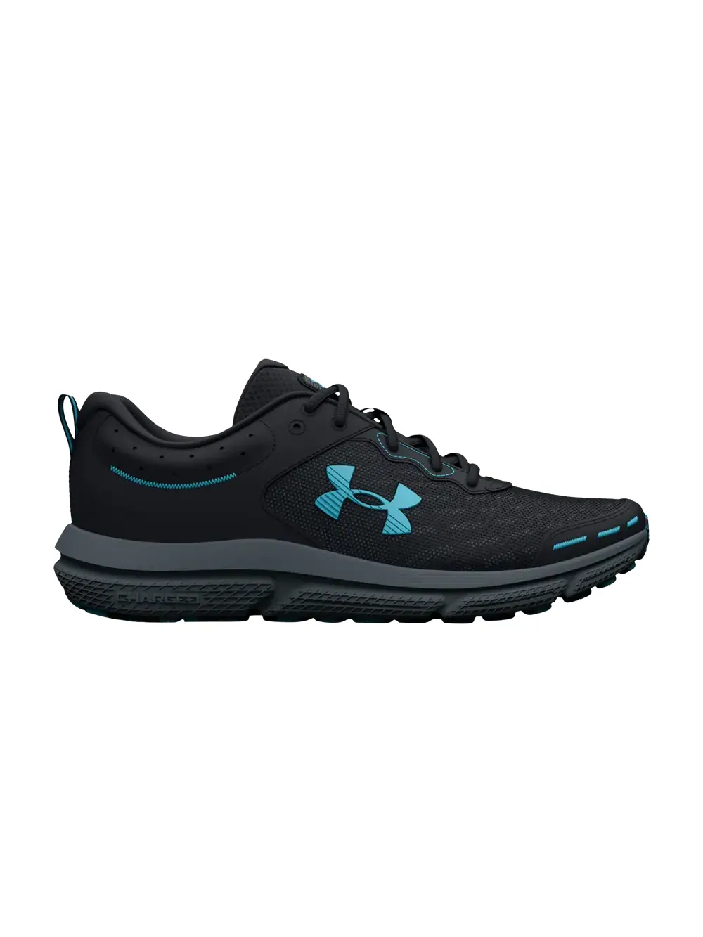 Кроссовки Charged Assert 10 Under Armour — изображение 1 из 1, черный/синий