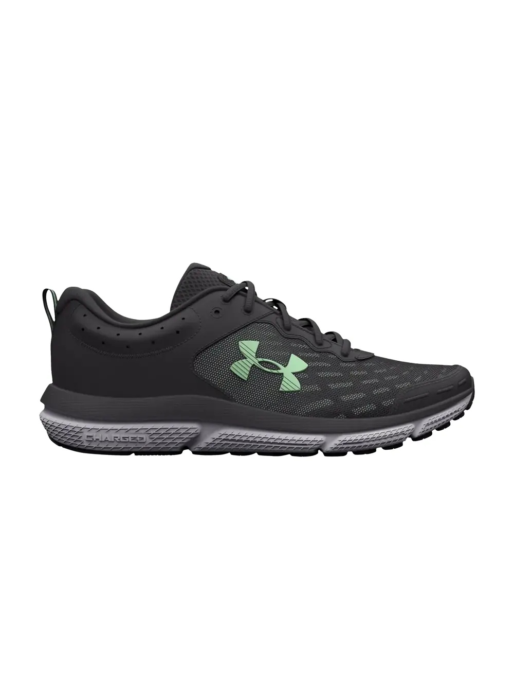 Кроссовки Wmns Charged Assert 10 Under Armour — изображение 1 из 1, серый/голубой