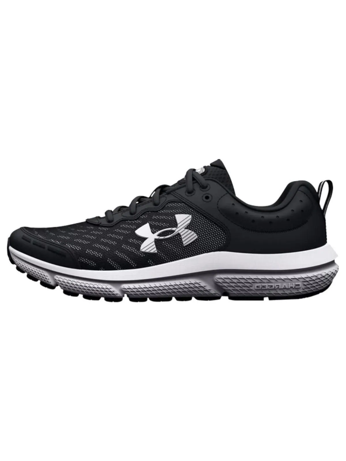 Кроссовки Assert 10 AC GS Under Armour — изображение 1 из 4, черный/белый