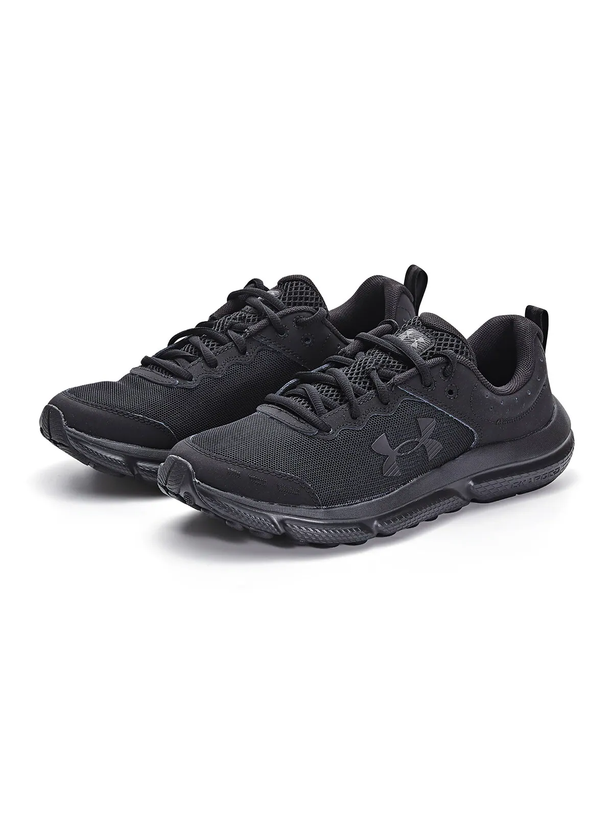 Кроссовки Assert 10 AC GS Under Armour — изображение 2 из 5, черный