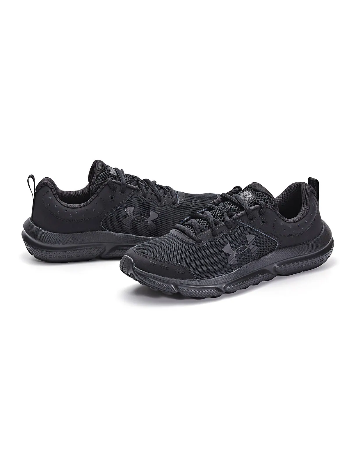 Кроссовки Assert 10 AC GS Under Armour — изображение 3 из 5, черный