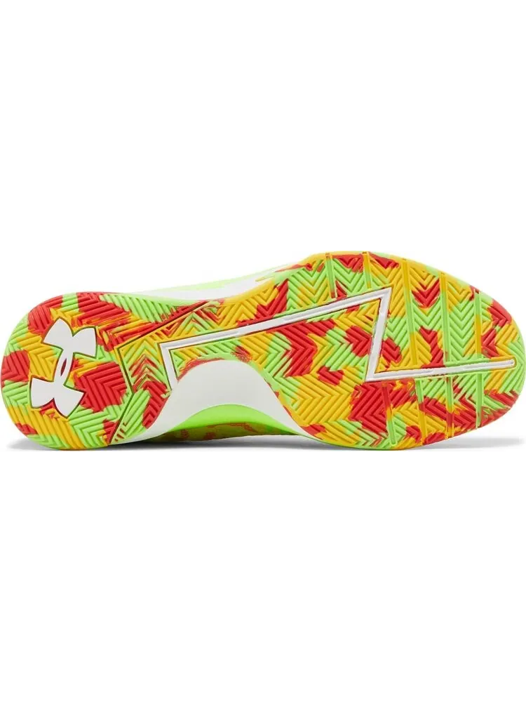 Кроссовки Under Armour Sour Patch Kids x Curry 1 Retro Candy Reign 2022 — изображение 4 из 8, зеленый