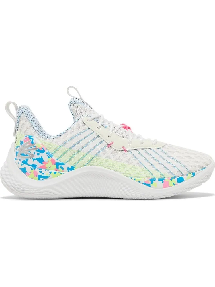 Кроссовки Curry Flow 10 Splash Party — изображение 1 из 8, белый
