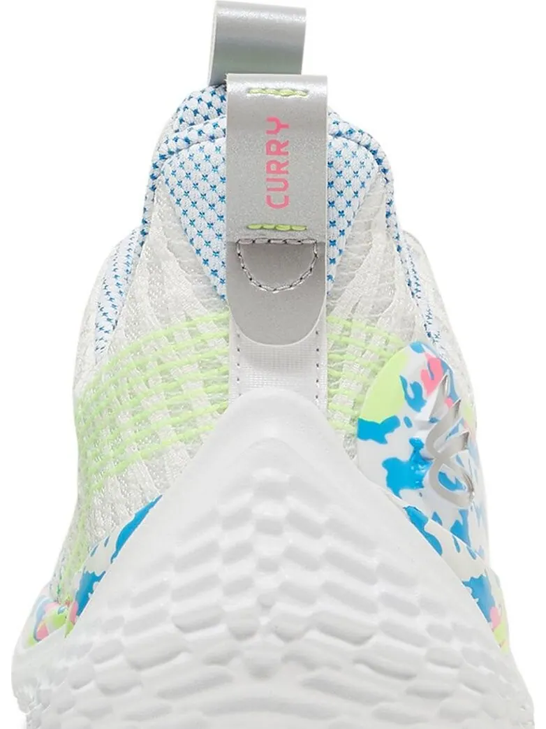Кроссовки Curry Flow 10 Splash Party — изображение 7 из 8, белый