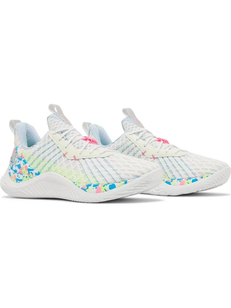 Кроссовки Curry Flow 10 Splash Party — изображение 8 из 8, белый