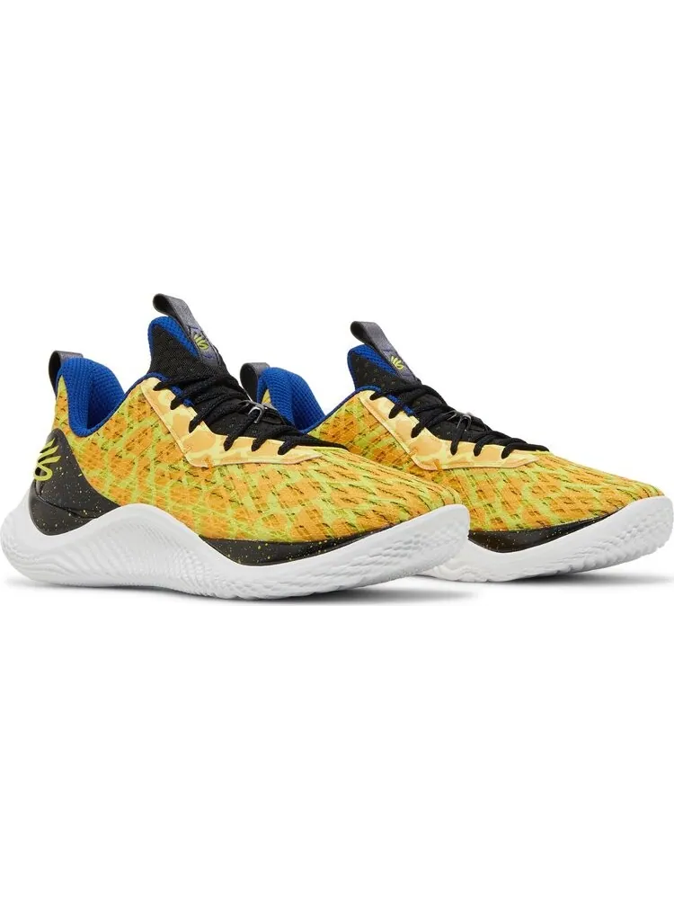 Кроссовки Curry Flow 10 Double Bang — изображение 8 из 8, желтый