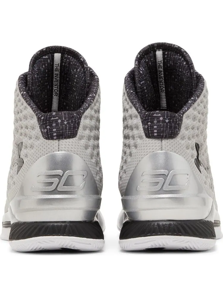 Кроссовки Under Armour Curry 1 Retro Black History Month — изображение 6 из 8, серый