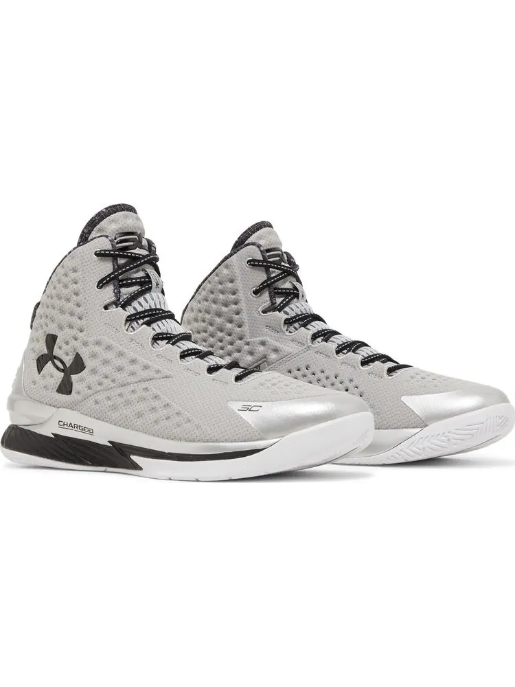 Кроссовки Under Armour Curry 1 Retro Black History Month — изображение 8 из 8, серый