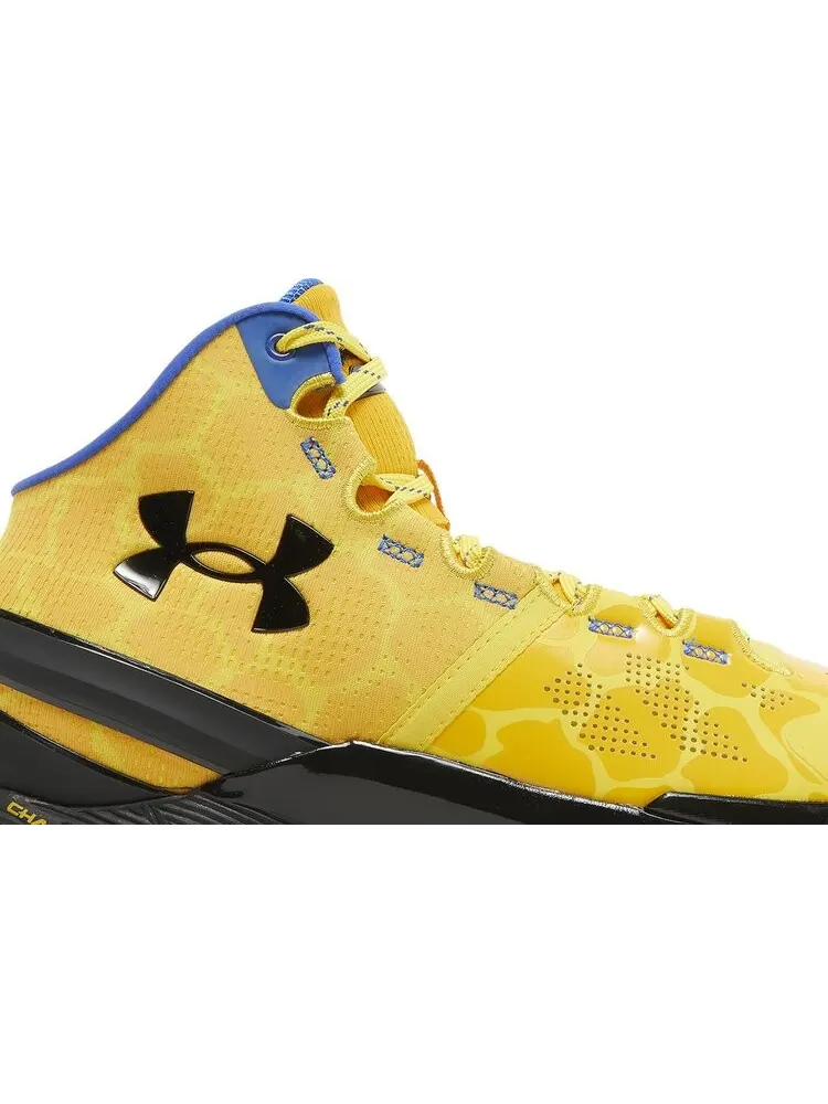 Кроссовки Under Armour Curry 2 Retro Double Bang — изображение 2 из 8, желтый