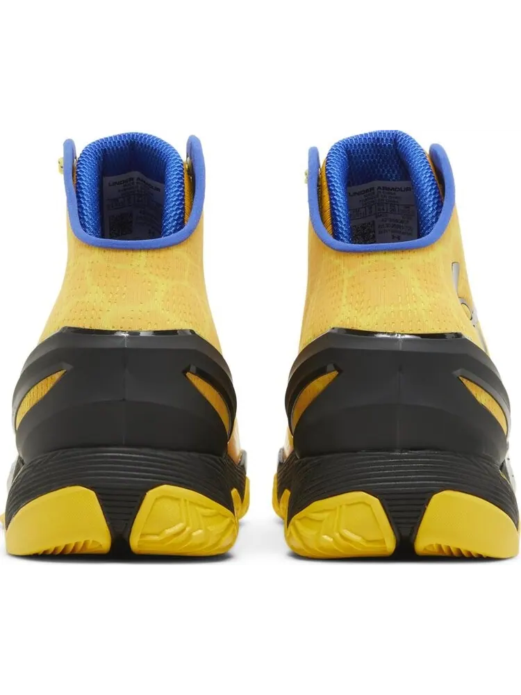 Кроссовки Under Armour Curry 2 Retro Double Bang — изображение 6 из 8, желтый
