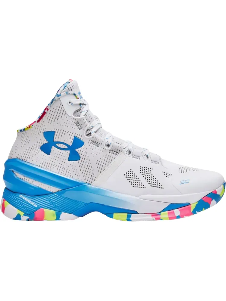 Кроссовки Under Armour Curry 2 Retro Splash Party 2023 — изображение 1 из 1, белый