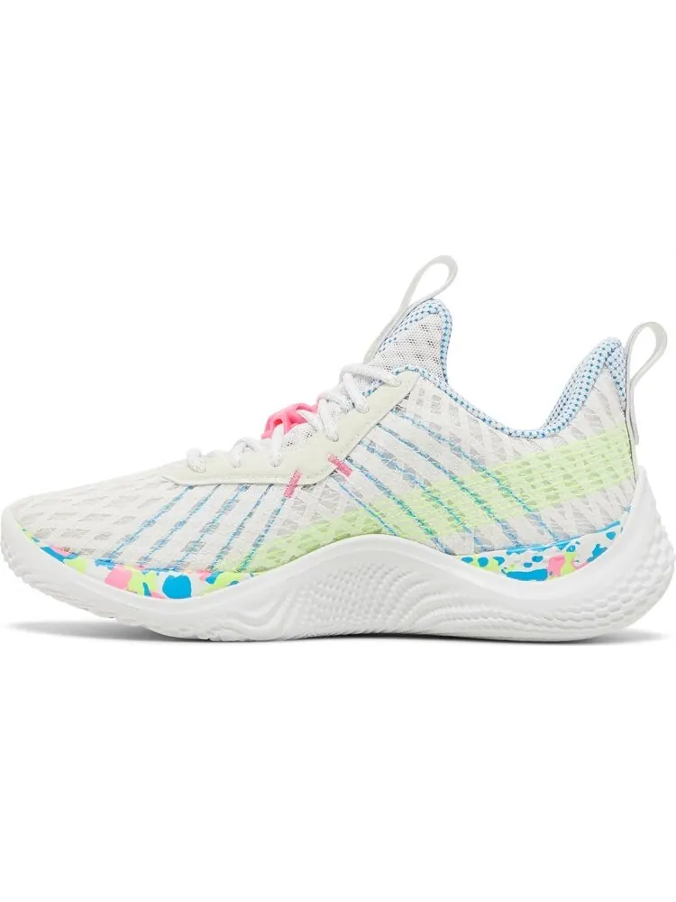 Кроссовки Curry Flow 10 GS Splash Party — изображение 3 из 8, белый