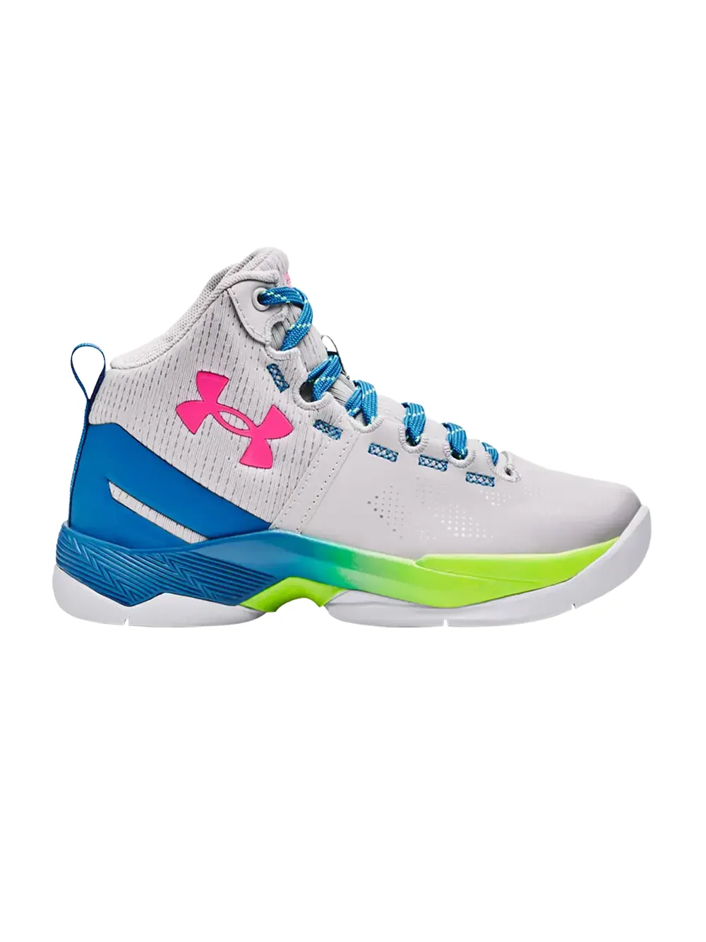 Кроссовки Curry 2 Retro PS Under Armour — изображение 1 из 1, серый/синий